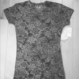 Ladies Gray Garden Burnout T-Shirt